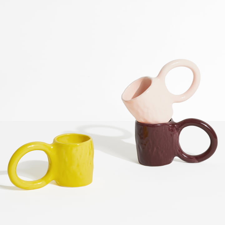 Petite Friture - Donut Coffee Mug, Blueberry