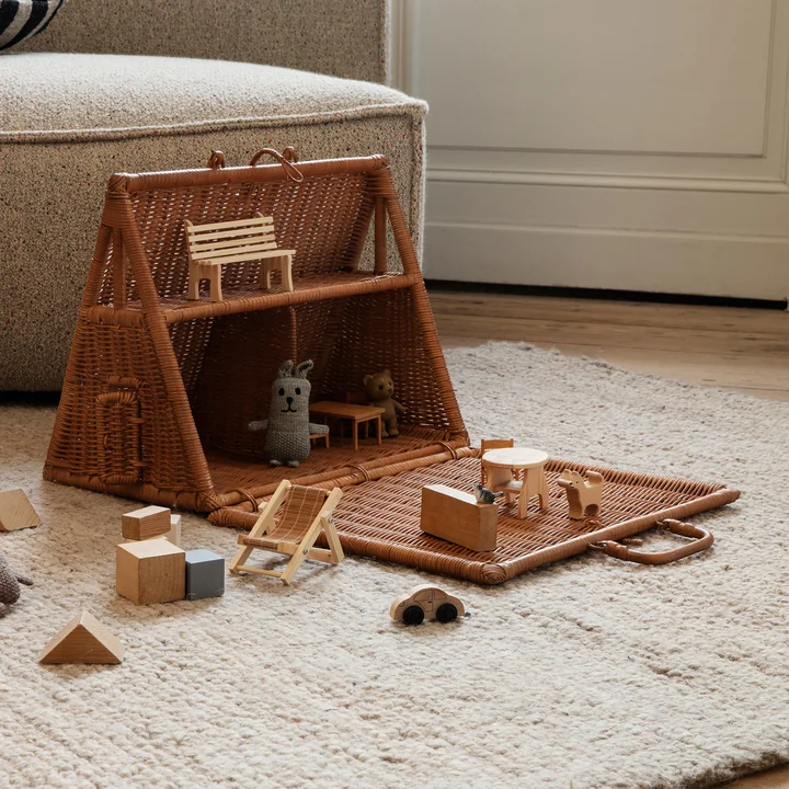 Braided Playhouse, nature by Ferm Living