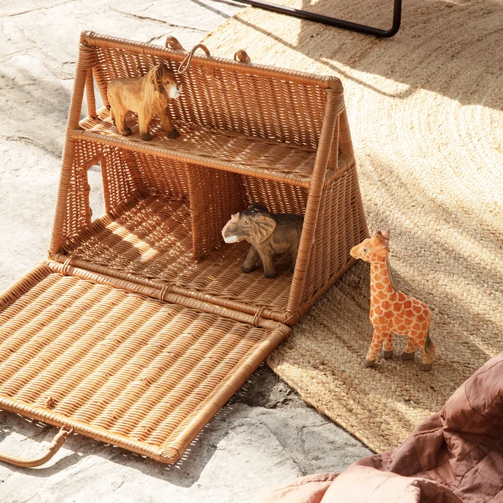Braided Playhouse, nature by Ferm Living