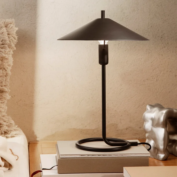 Filo Table lamp, black by Ferm Living