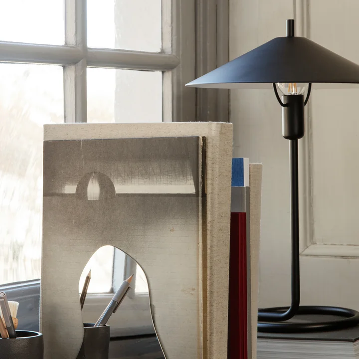 Filo Table lamp, black by Ferm Living
