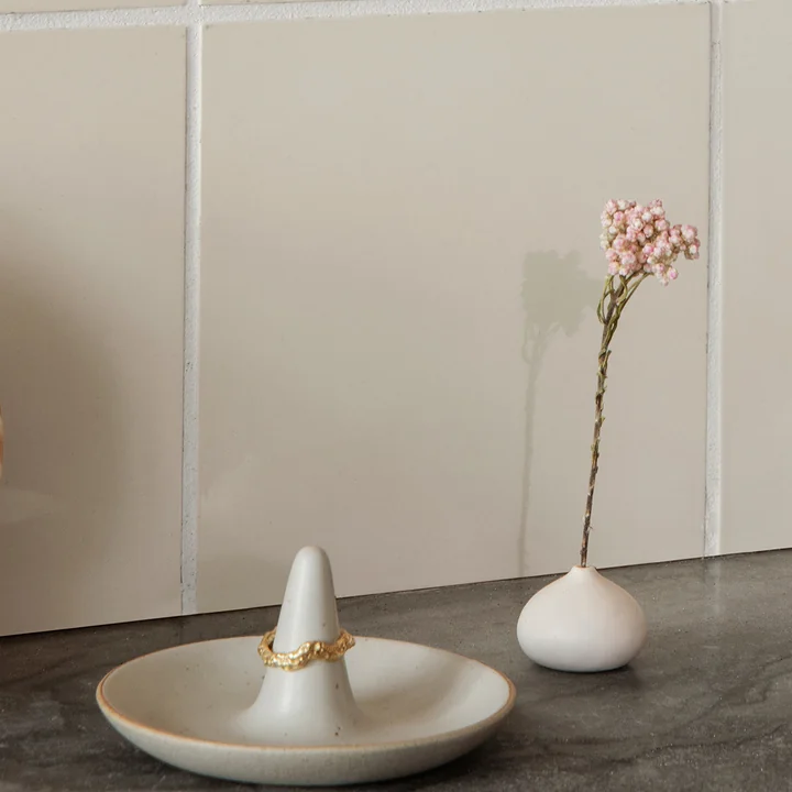 Komo mini vases and ring jewelry storage by Ferm Living