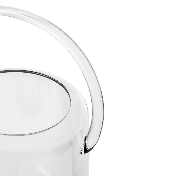 Luce glass lantern from Ferm Living in clear finish