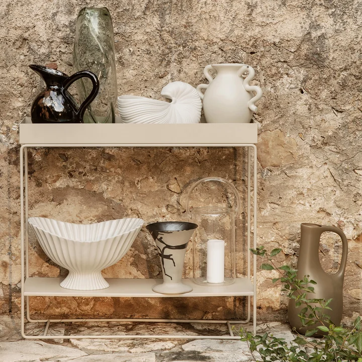 Luce Glass lantern from Ferm Living in clear finish