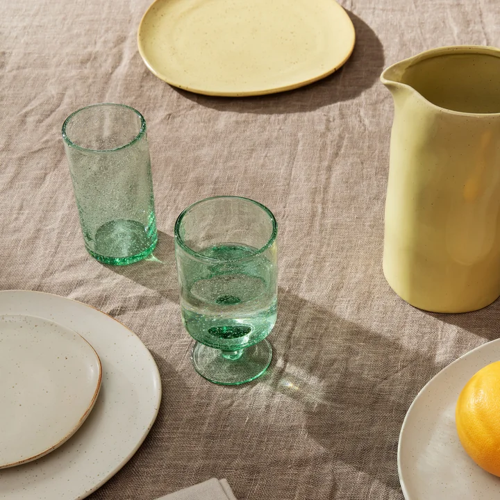 Oli Glass series from Ferm Living in clear finish