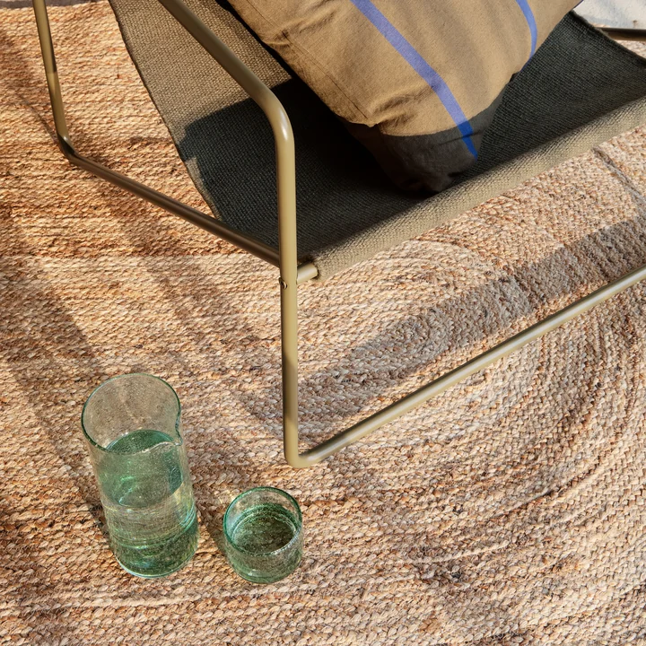 Oli Glass series from Ferm Living in clear finish