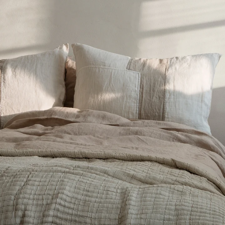 Part Cushion Patchwork, off-white from Ferm Living