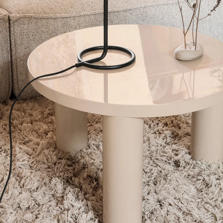 Post Coffee table Ø 65 x H 41 cm, cashmere by Ferm Living