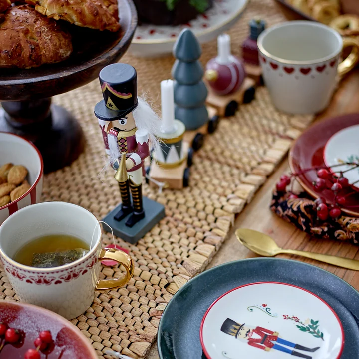 Jolly Christmas mug with handle from Bloomingville