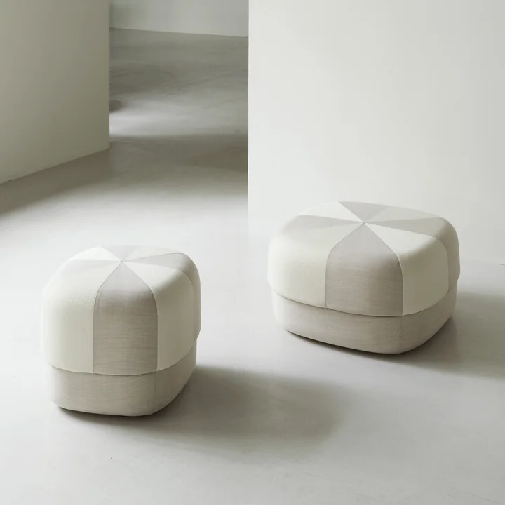 Circus Pouf duo from Normann Copenhagen