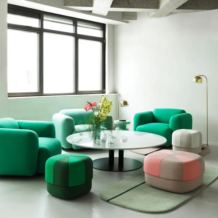 Circus Pouf duo from Normann Copenhagen