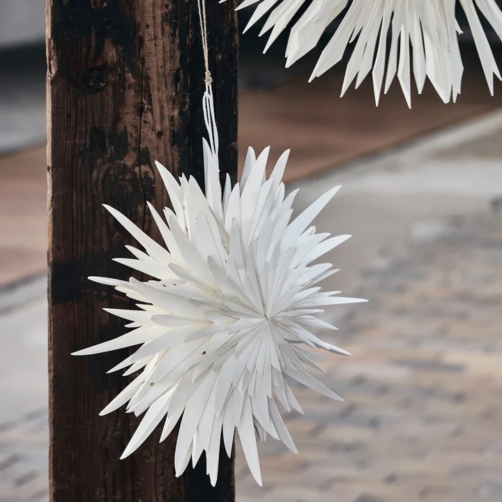 House Doctor - Dust Paper poinsettia