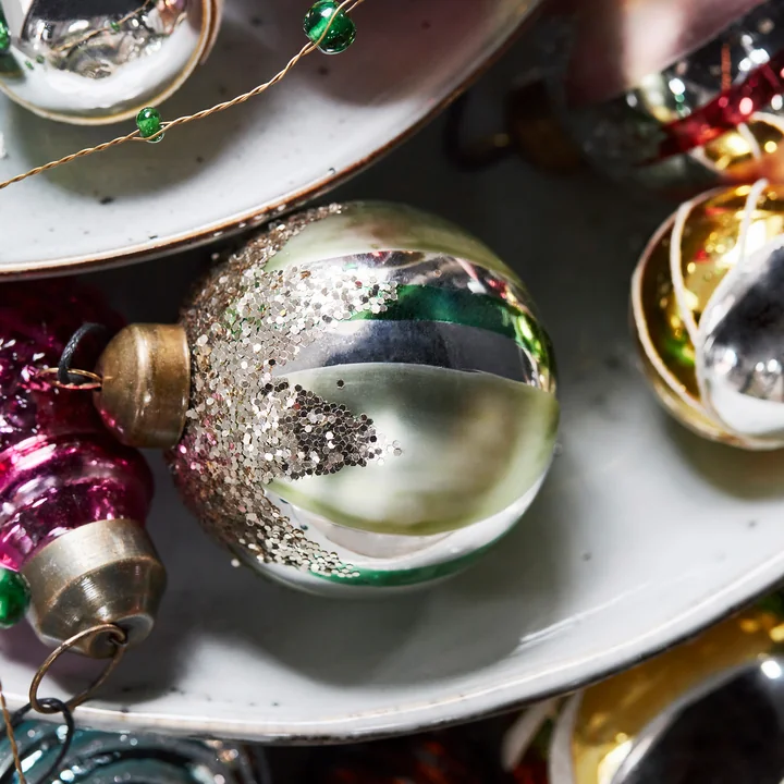 Glas Star Christmas tree ball from House Doctor