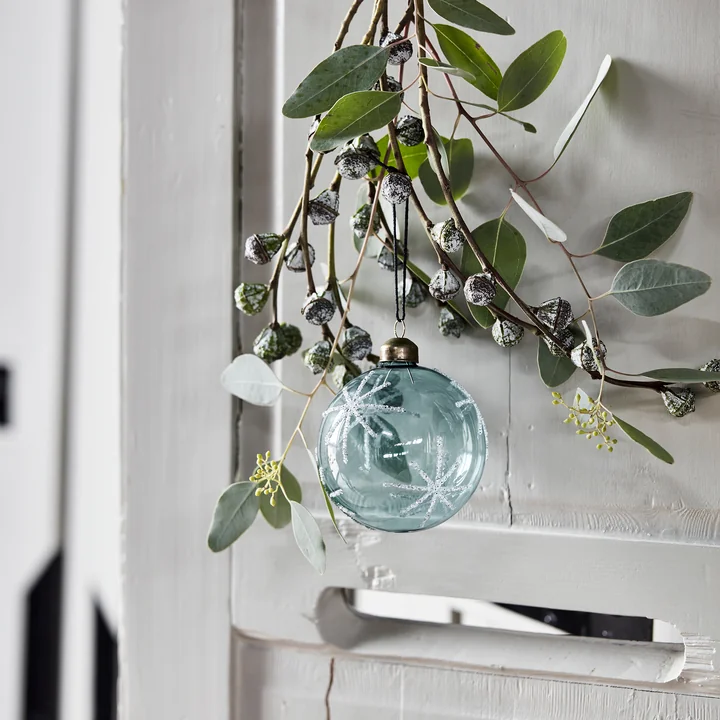 Glas Star Christmas tree ball from House Doctor