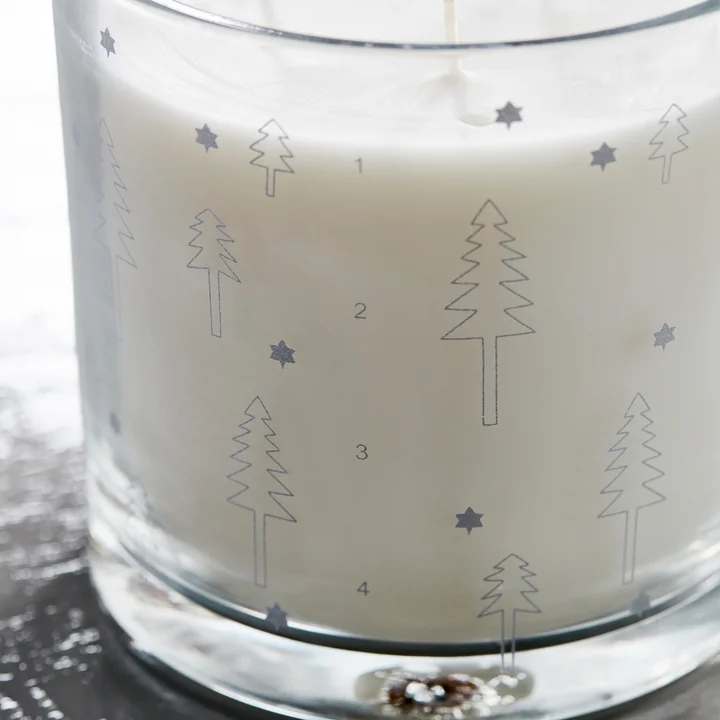 Advent candle in glass from House Doctor