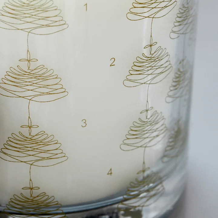 Advent candle in glass from House Doctor