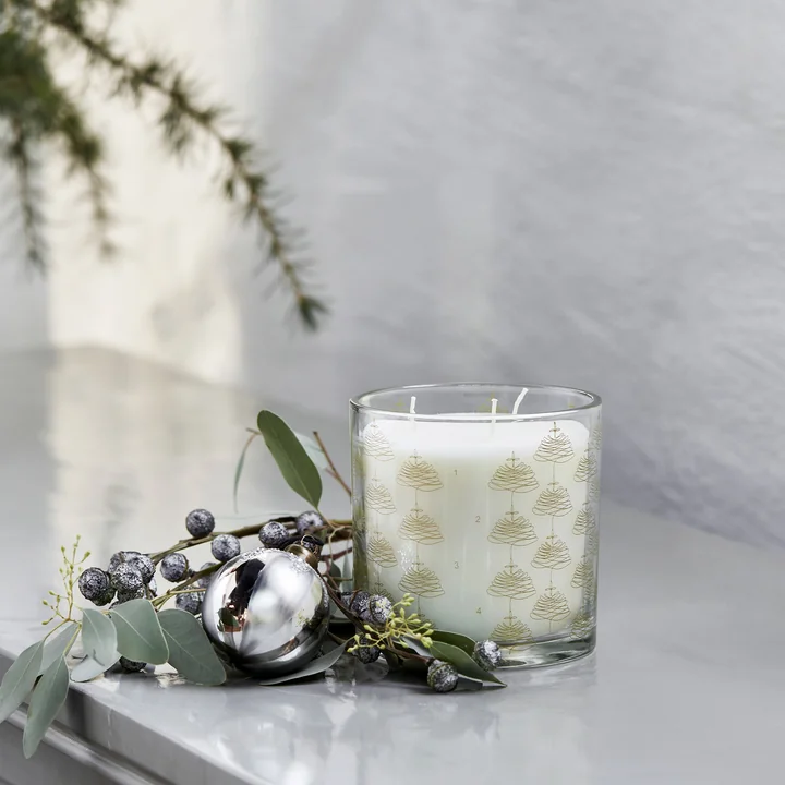 Advent candle in glass from House Doctor