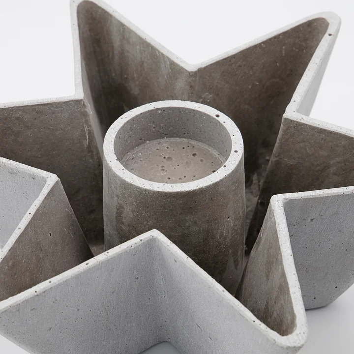 Mold Star Candlestick from House Doctor