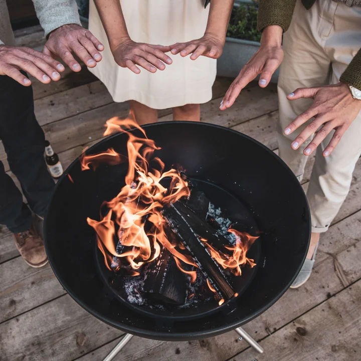 Bowl 57 Fire bowl, with tripod from höfats