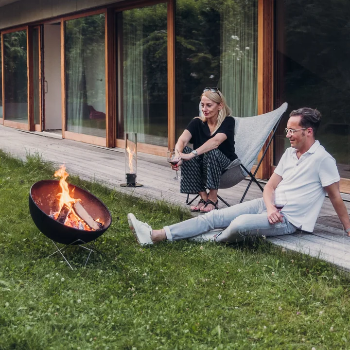 Bowl 57 Fire bowl, with star base from höfats