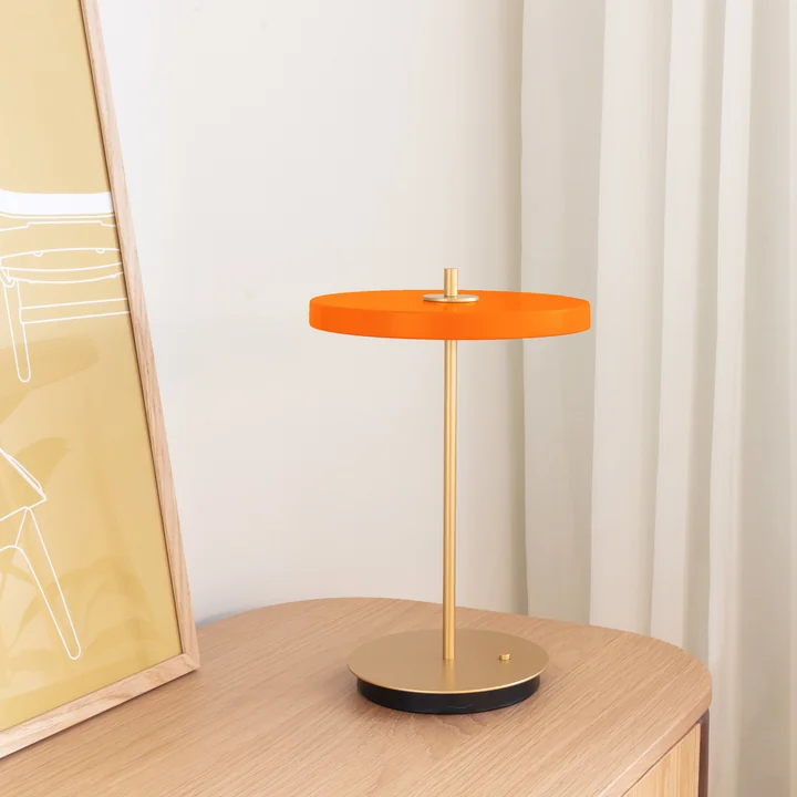 Asteria Move LED Table lamp from Umage in orange