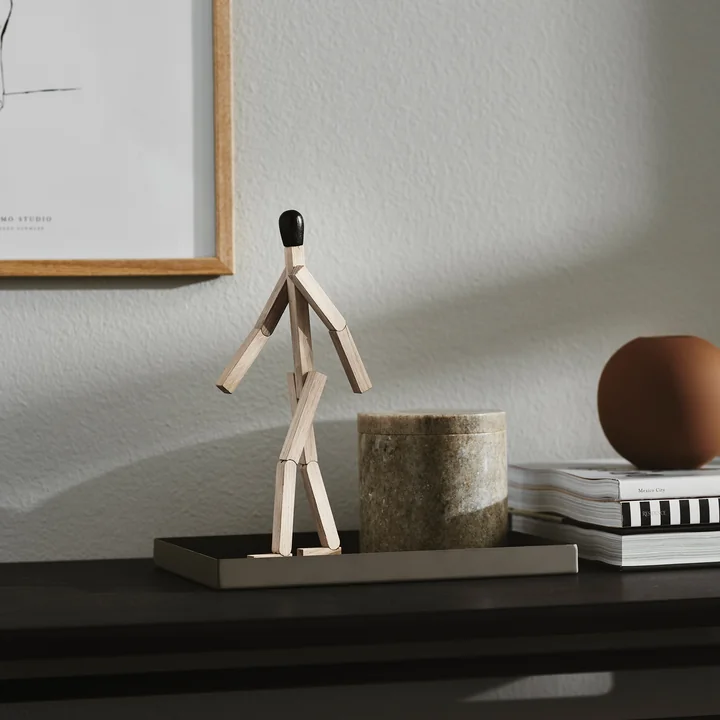 Match Man Wooden figure from boyhood