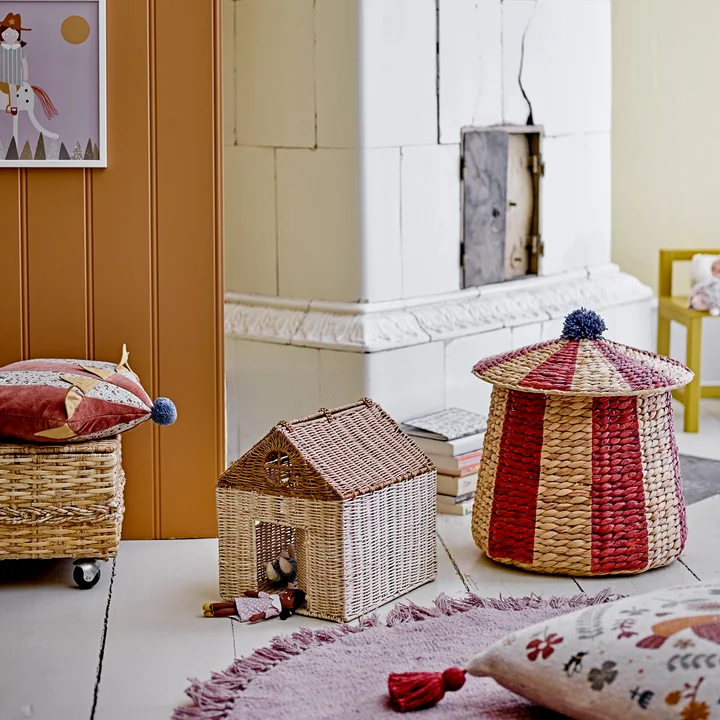 Birsen Basket with lid from Bloomingville