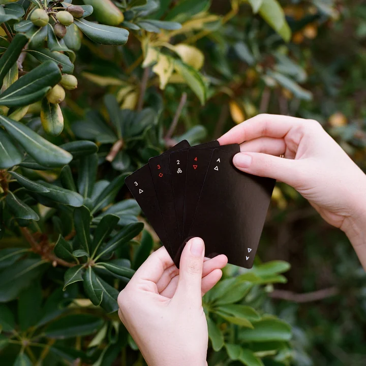 Minim Playing cards from Areaware