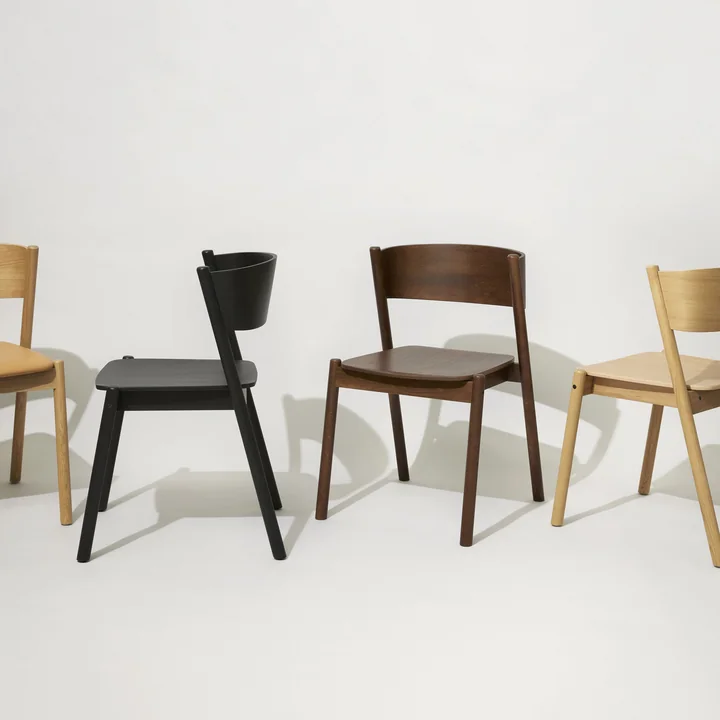 Oblique Chair from Hübsch Interior