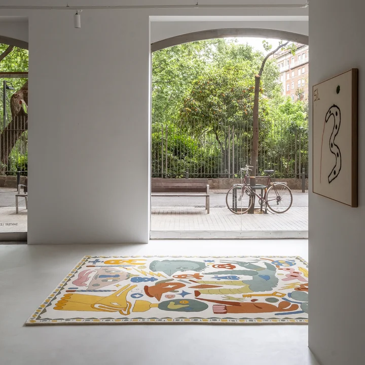 Troupe Wool carpet from nanimarquina