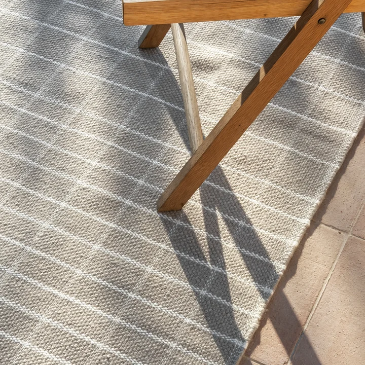 Tiles Dhurrie carpet from nanimarquina