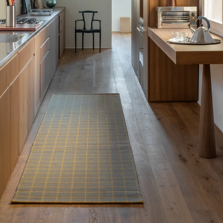 Tiles Dhurrie carpet from nanimarquina