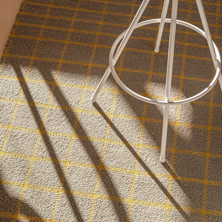 Tiles Dhurrie carpet from nanimarquina