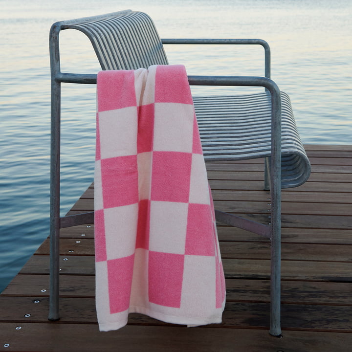 Check Bath towel, 70 x 136 cm from Hay