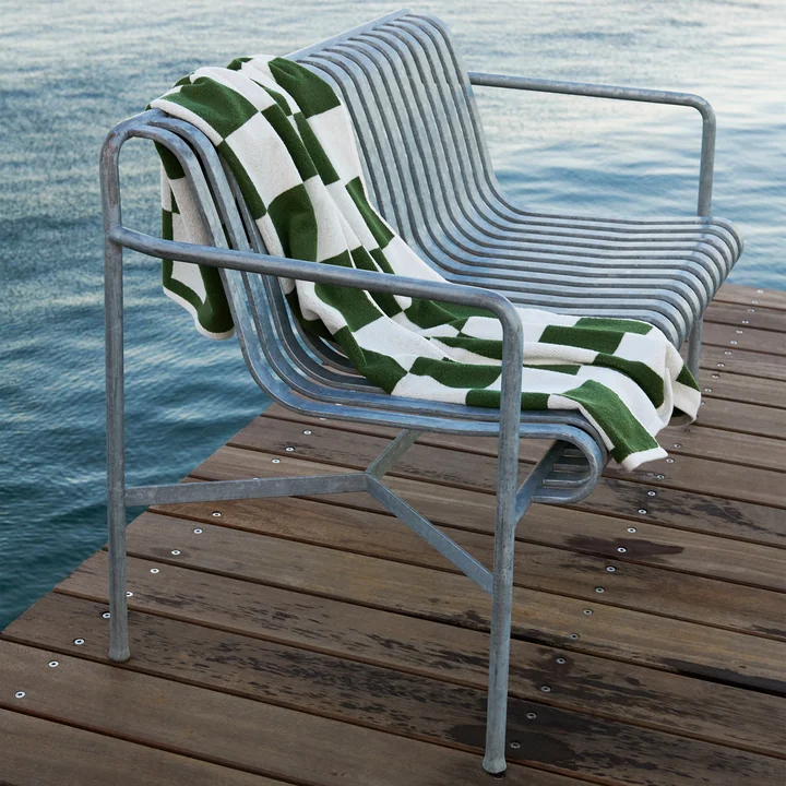 Check Bath towel, 70 x 136 cm from HAY