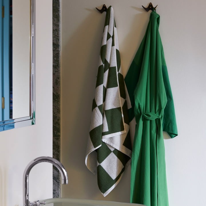 Check Bath towel, 70 x 136 cm from Hay