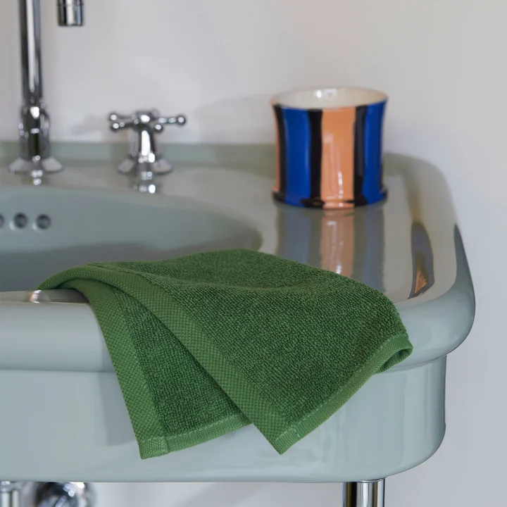 Mono Washcloth, 30 x 30 cm, matcha from HAY