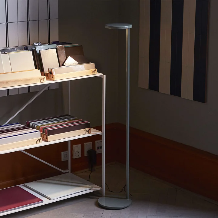 Oblique LED floor lamp from Flos