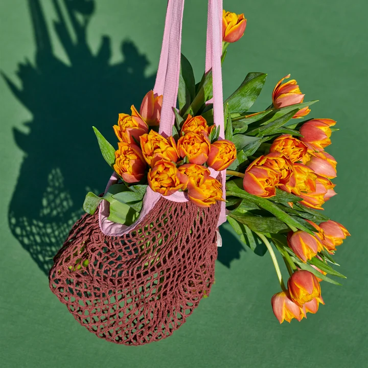 Sobremesa Tote bag, burgundy from HAY