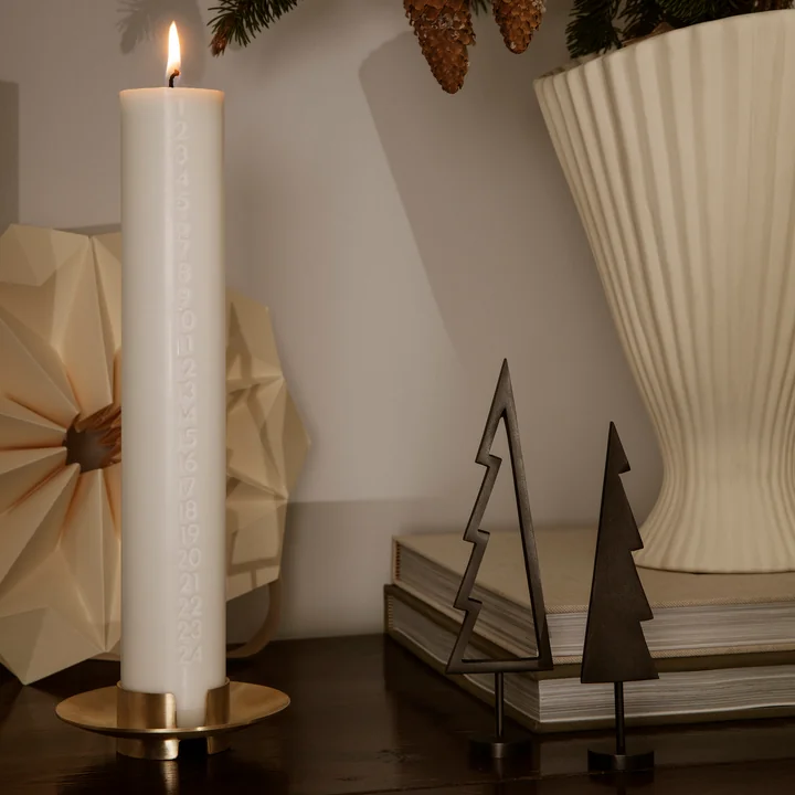 Pure Advent calendar candle from Ferm Living