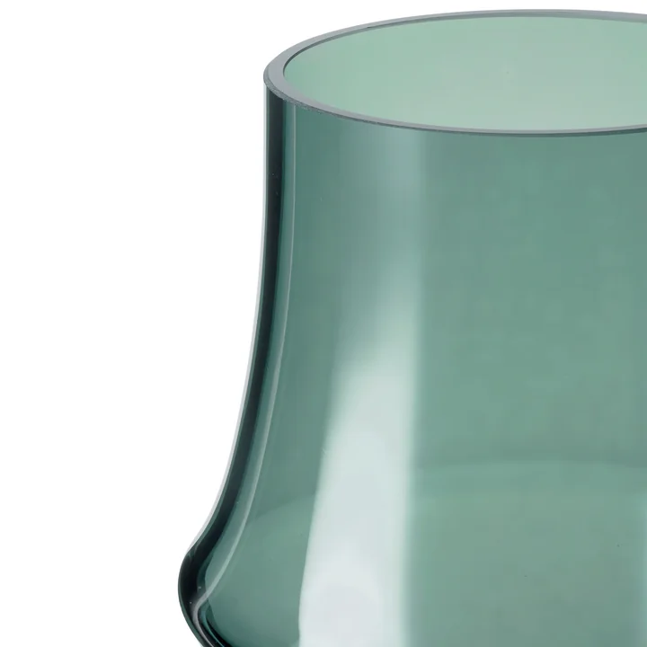 Arc Vase from Holmegaard in color dark green