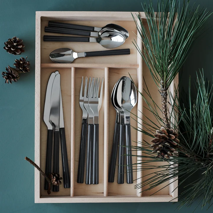 Grand Cru Cutlery set, ash gray from Rosendahl