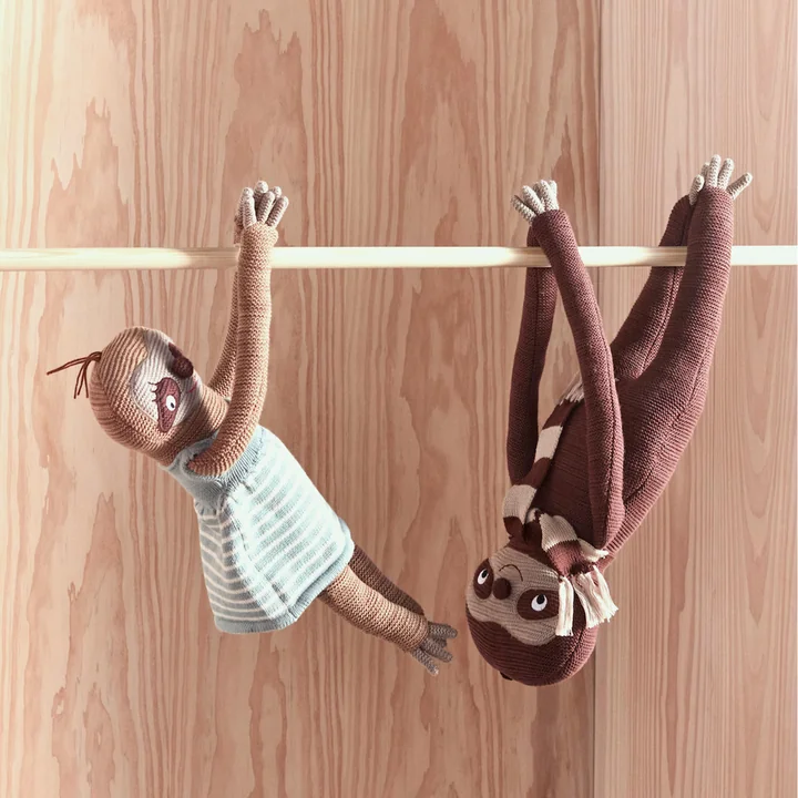 Sloth cuddly toy from OYOY