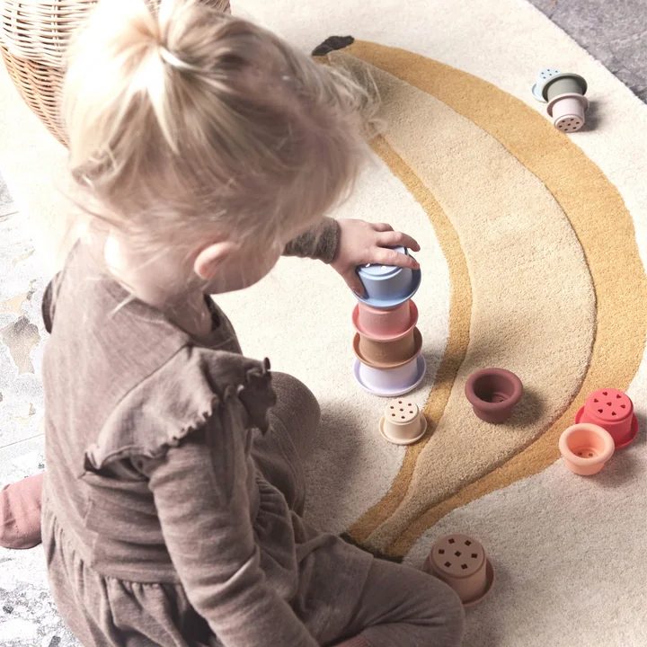 Banana children carpet from OYOY