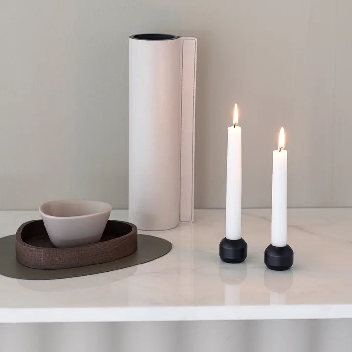 Silhouette Candlestick from Lind DNA in color black