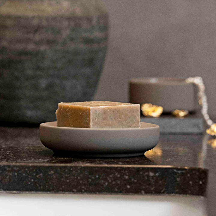 Ume Soap dish, taupe from Zone Denmark