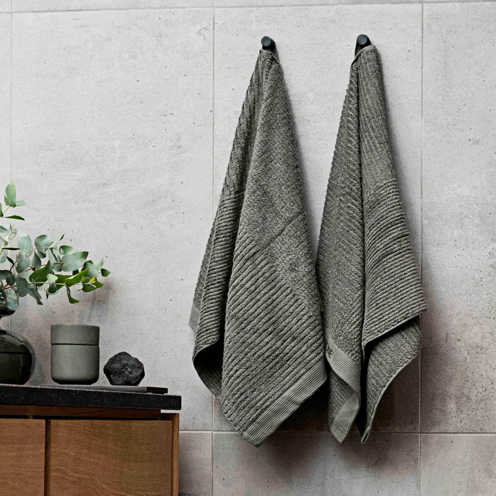 Classic Guest towel, 50 x 70 cm, olive green from Zone Denmark