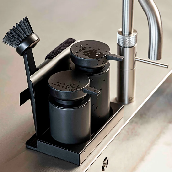 Diish Dishwashing set, black (5pcs.) from Zone Denmark