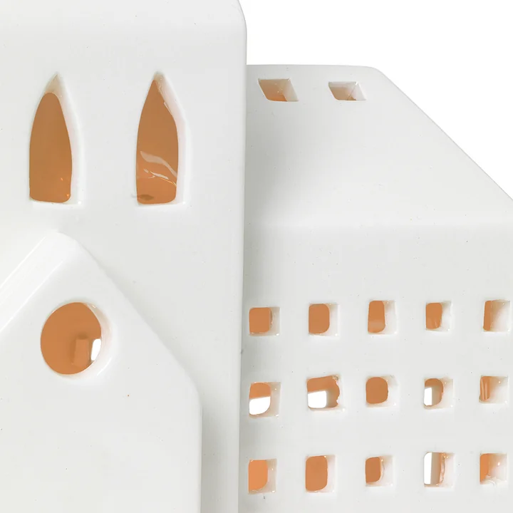 Urbania Tealight house from Kähler Design in the design light house City