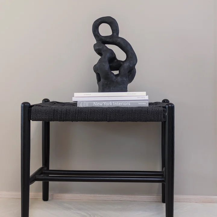 Art Piece Sculpture from Mette Ditmer in the color black